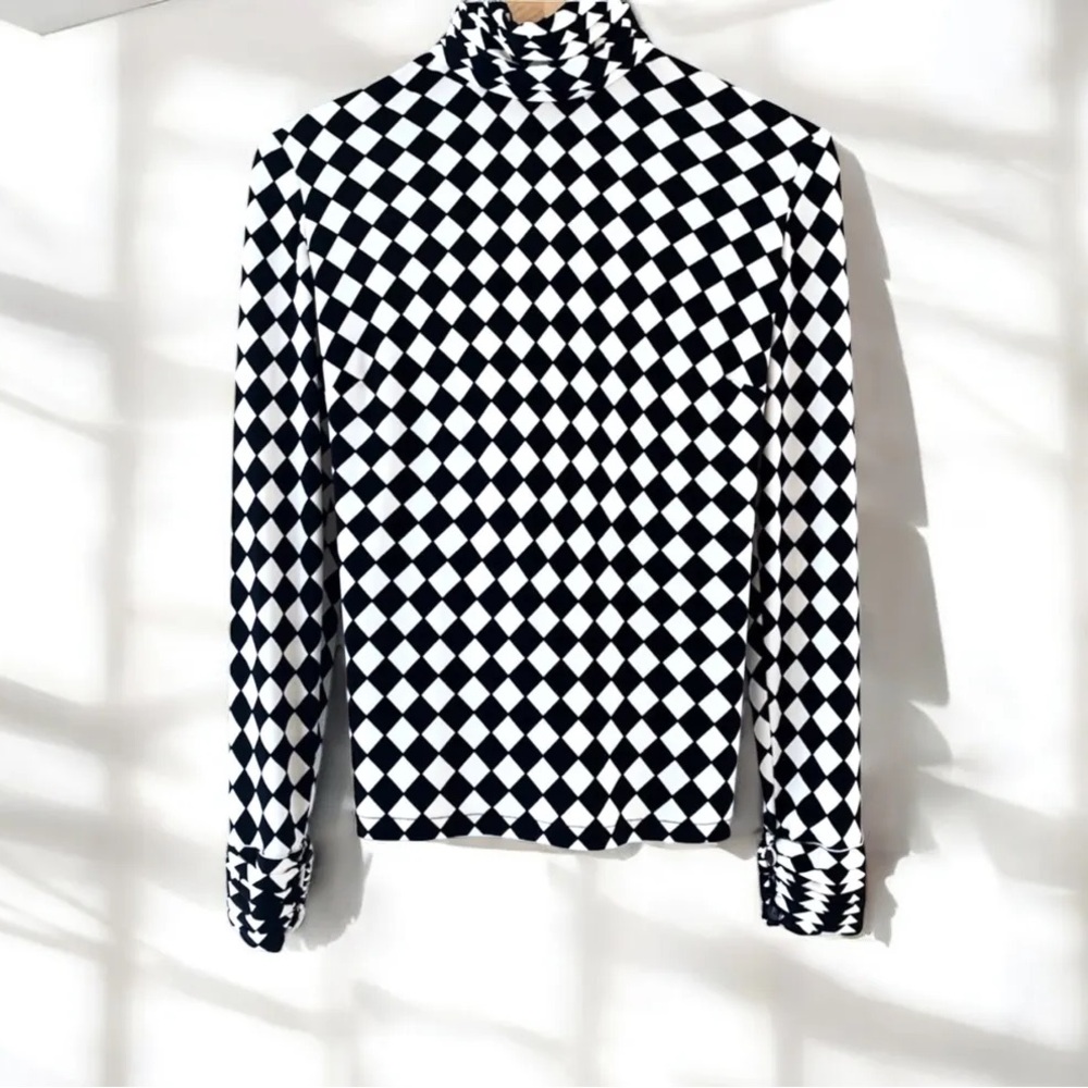 david hayes silk diamond top